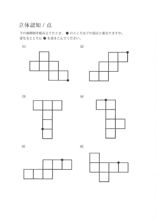 ガリレオ学材「立体認知/点」